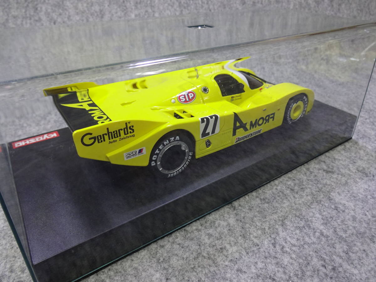 美品 京商 ポルシェ962C KH フロムエーレーシング No27 オートスケール