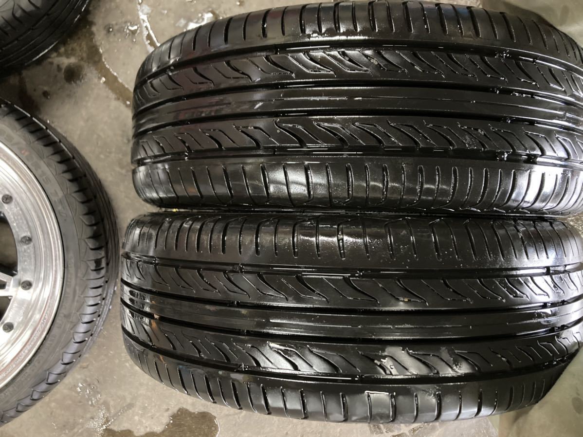 WORK エクイップ 03 Equip PCD100 15×5J＋42 165/40R15 アルミホイール