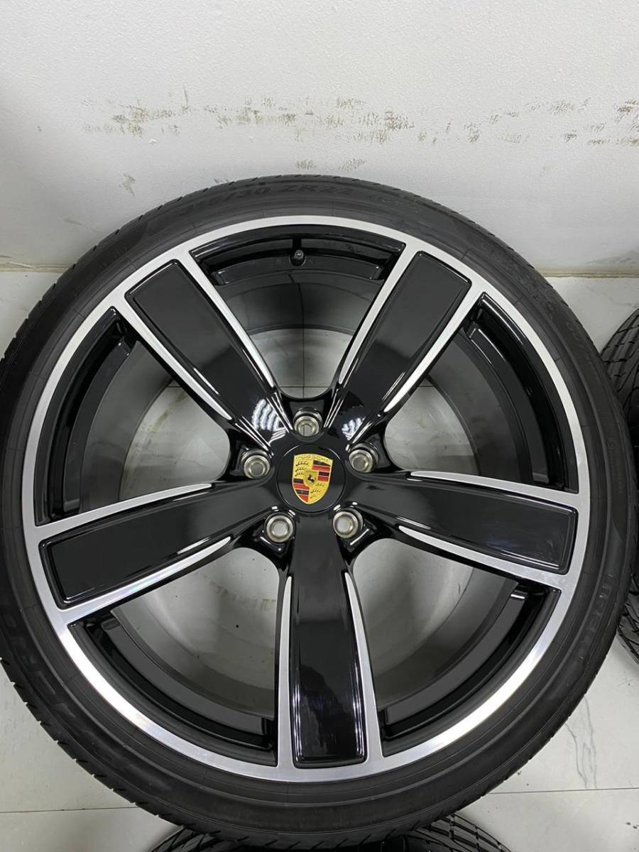☆ 超高級品 ☆ポルシェ カイエン E3 9Y0 SPORT 純正22インチホイール4本