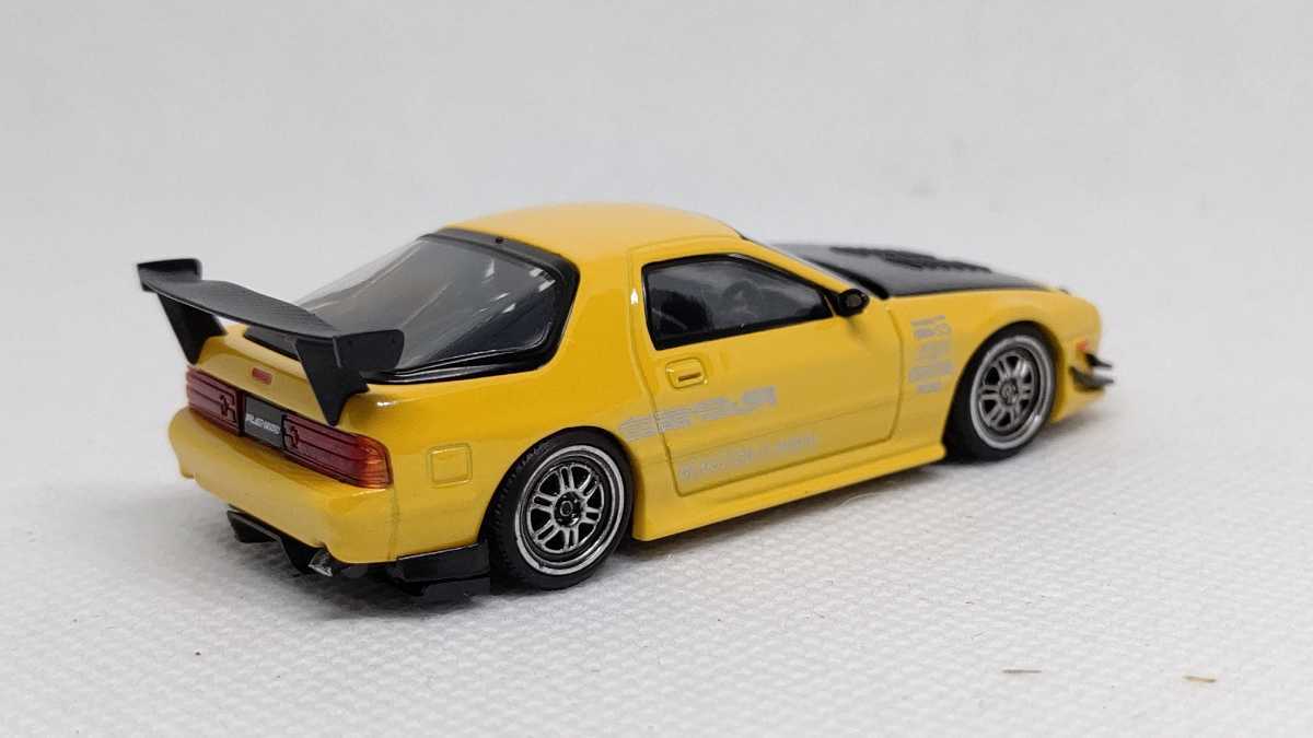 イグニッションモデル 1/64 マツダ RX-7 FD3S RE雨宮 イエロー