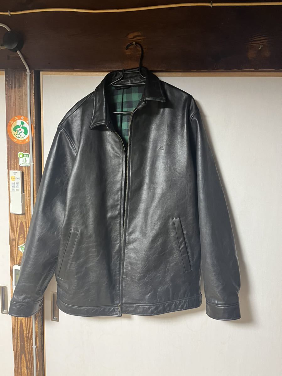レザージャケット 本革 エクストララージ XLARGE XLサイズ(ジャンパー  