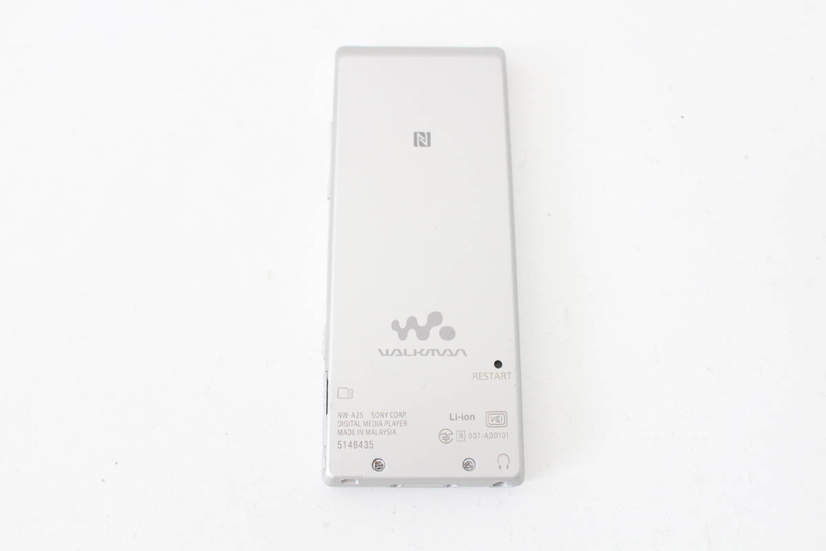 NW-A25 16GB SONY ソニーSONY16GB A20シリーズ シルバー公式