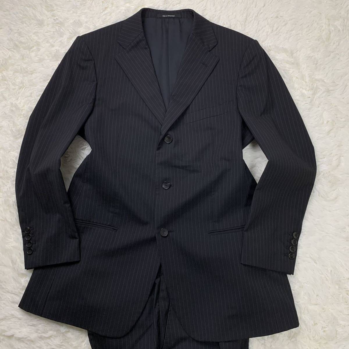 グッチ『至高の逸品』GUCCI スーツ セットアップ 50 XL位 裏地