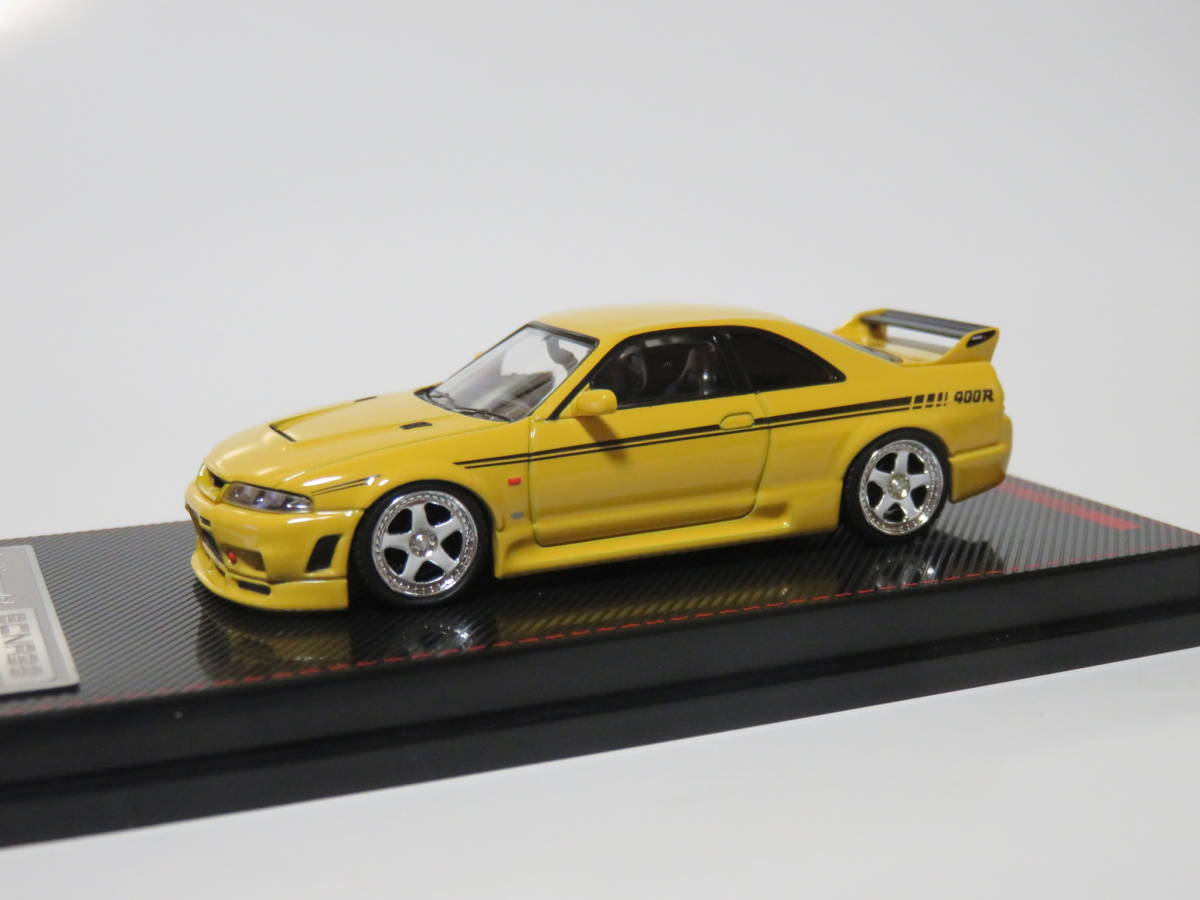 ☆1/64 IG NISMO R33 GT-R 400R イエロー☆ニスモ ignition model