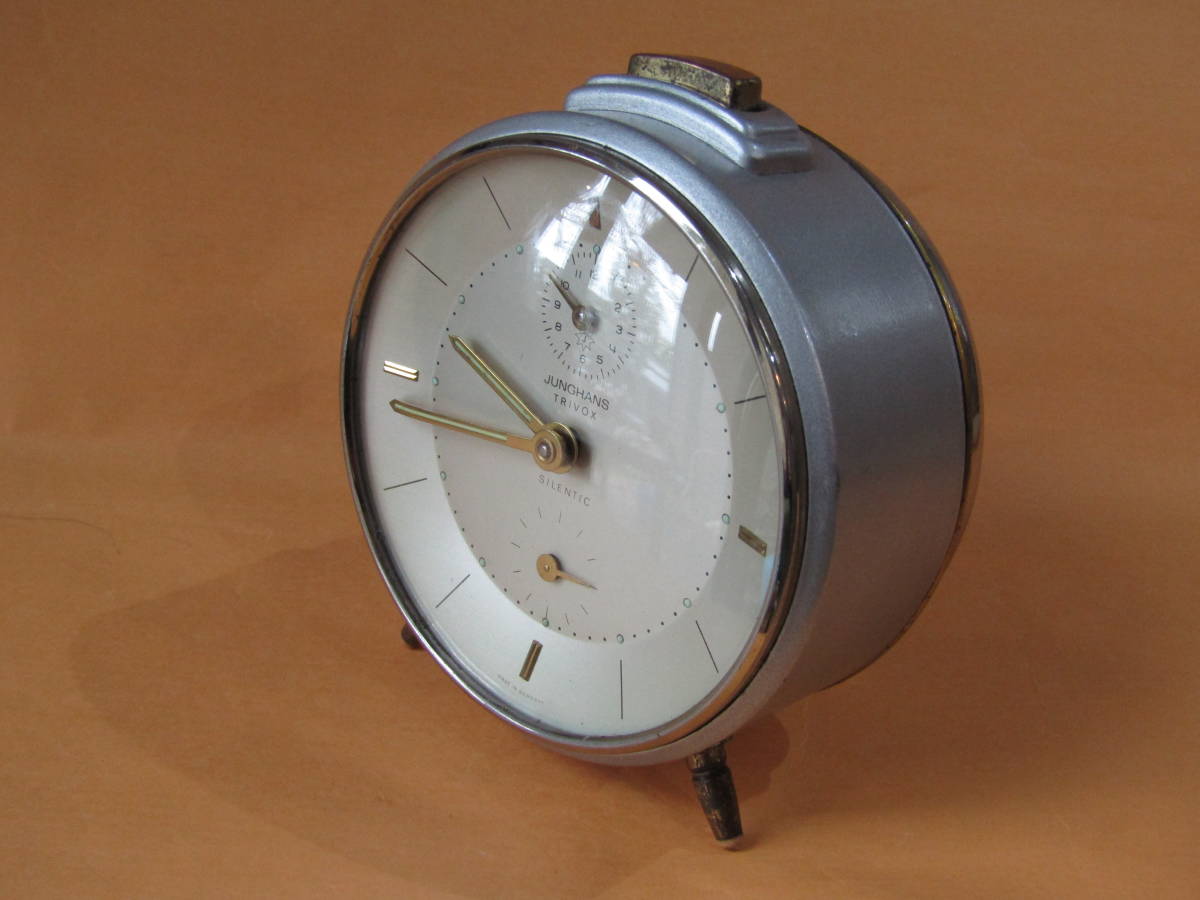ユンハンス 目覚まし時計 JUNGHANS ゼンマイ式 手巻き Junghans
