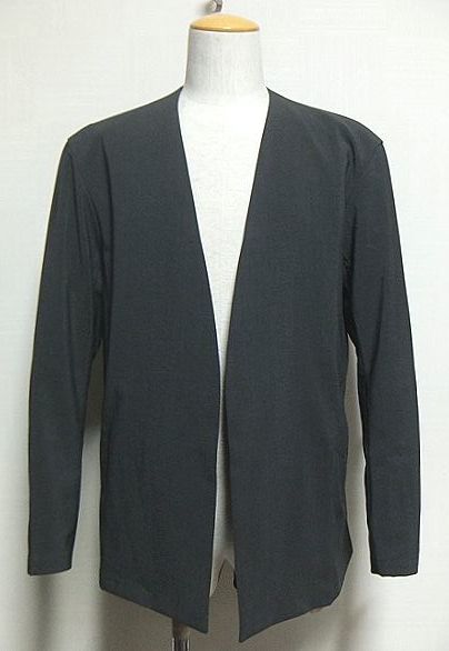 ADAM ET ジャケット ノーカラージャケット &frasl; レディース ROPE'（アダムエロペ） メンズ セットアップ対応 オム) ロペ エ HOMME(アダム ROPÉ ROPE'（アダムエロペ）の「ノーカラー （ブラック（01））