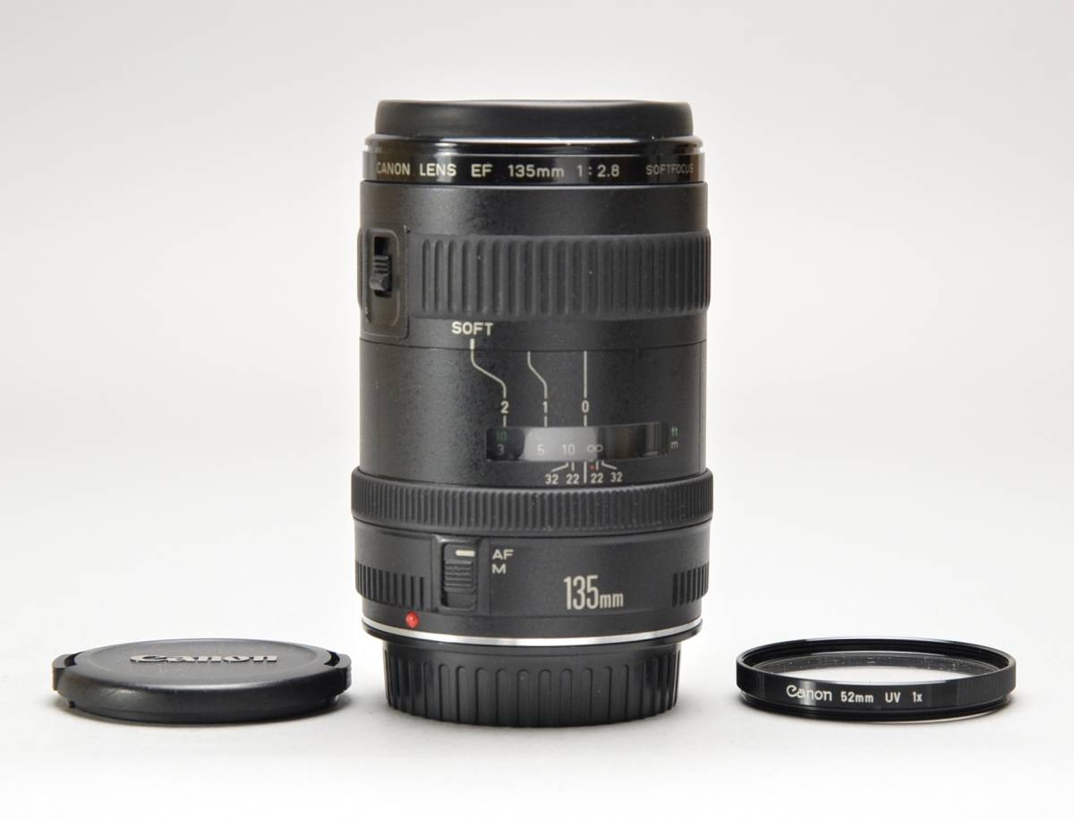 ★キャノン　EF　135mm　f2.8　ソフトフォーカス　極美品(難あり)