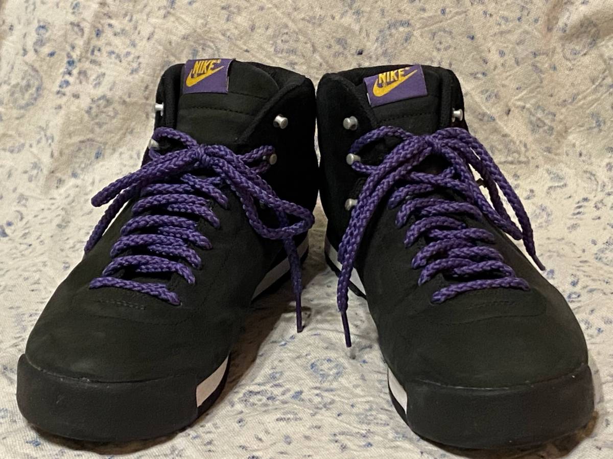 スニーカー ナイキ 中古 美品 30cm US12 NIKE AIR MAGMA 2.4 マグマ 黒 