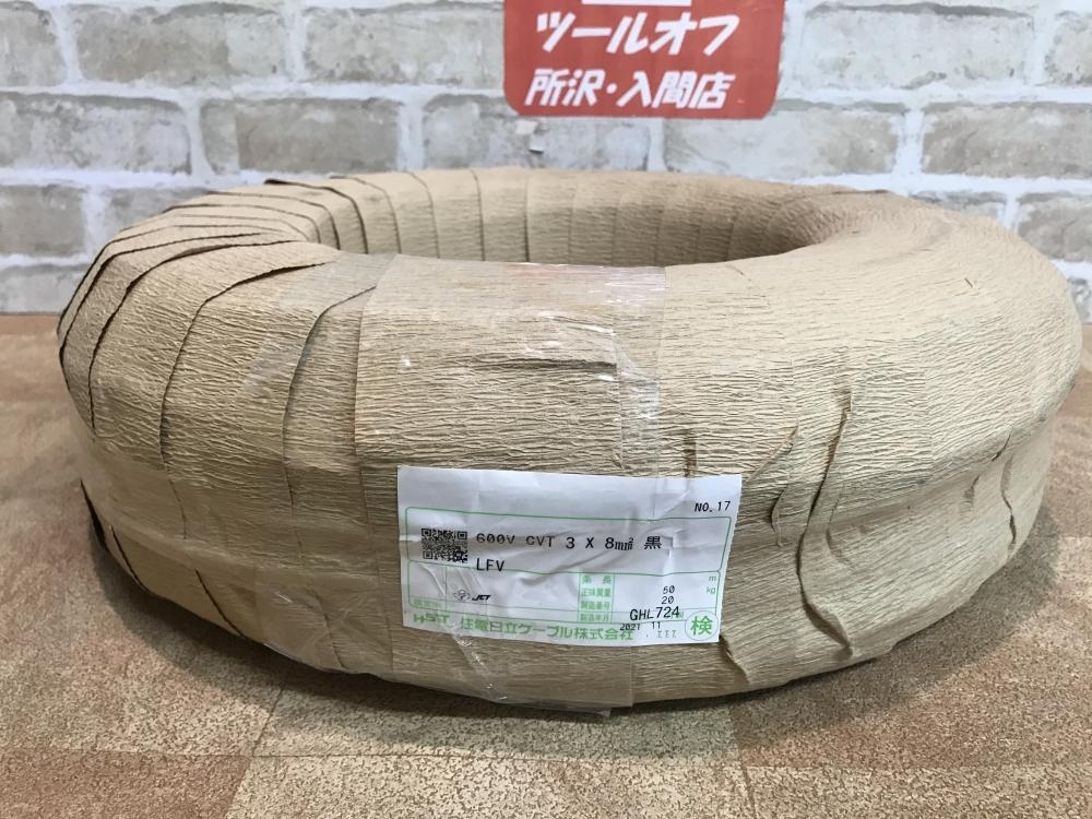 CVTケーブル 50m : cvt ヤザキ フジクラダイヤ 3C×8SQ 600V 電線 
