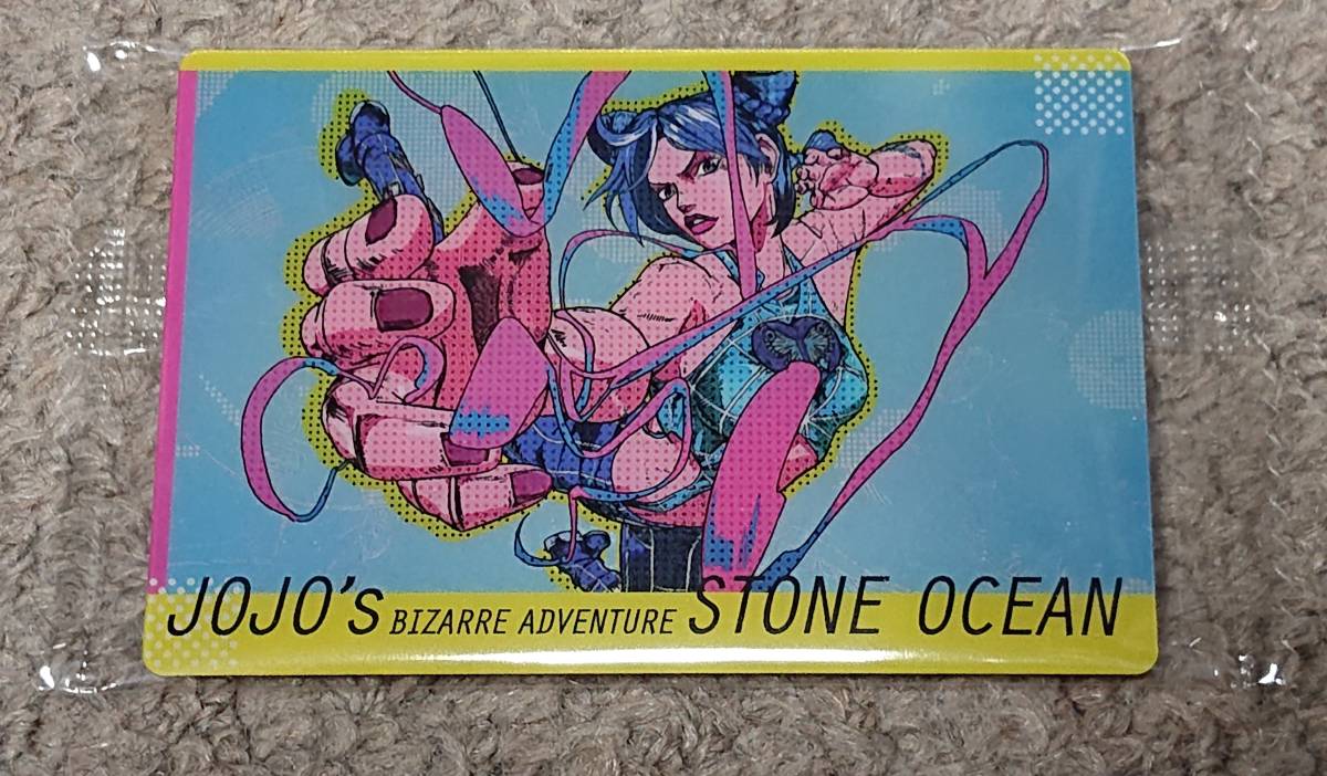 送料無料未開封品 オープニングカードno23 6部 アニメ ウエハース カード ジョジョの奇妙な冒険 ストーンオーシャン 空条徐倫 ランキング総合1位 空条徐倫