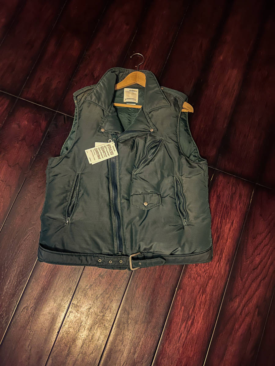安い，低価 VISVIM visvim STRABLER DOWN VEST OVERDYE GREEN 3番 ict DOWN JKT(Mサイズ)｜売買されたオークション情報、yahooの商品情報をアーカイブ公開 - オークファン Mサイズ