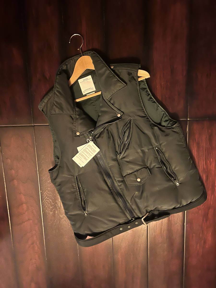 VISVIM 希少 visvim STRABLER DOWN VEST (OVERDYE) GREEN 3番 ict DOWN JKT