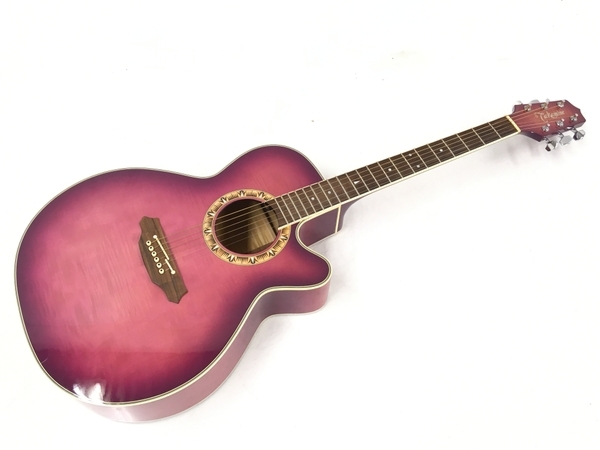 TAKAMINE PT510FM タカミネ エレアコ フレイムメープル ピンク 本体 