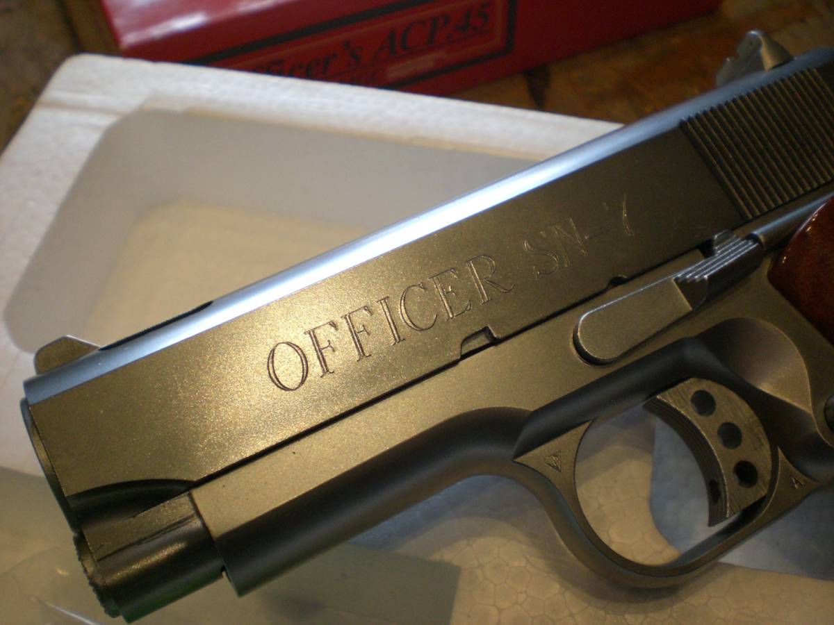 トイガン MGC Officer ACP .45 SN-7 MGC/新日本模型 ガスブローバック Officer's ACP.45 SN-7 オフィサーズ
