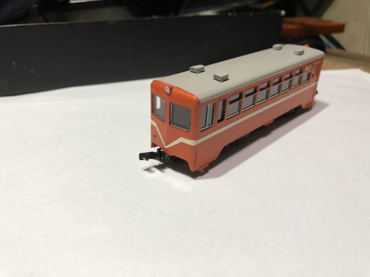 アルモデル製 HOナロー 簡易自走客車（釧路タイプ）(動力付、真鍮