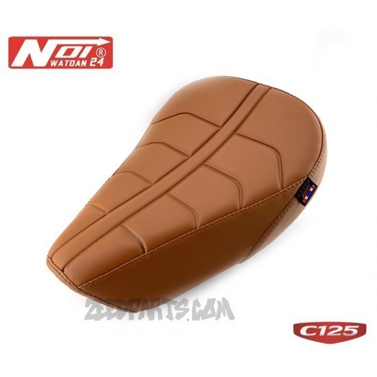 ホンダ スーパーカブ C125 ローダウンシート ブラウン Noi WATDAN seat