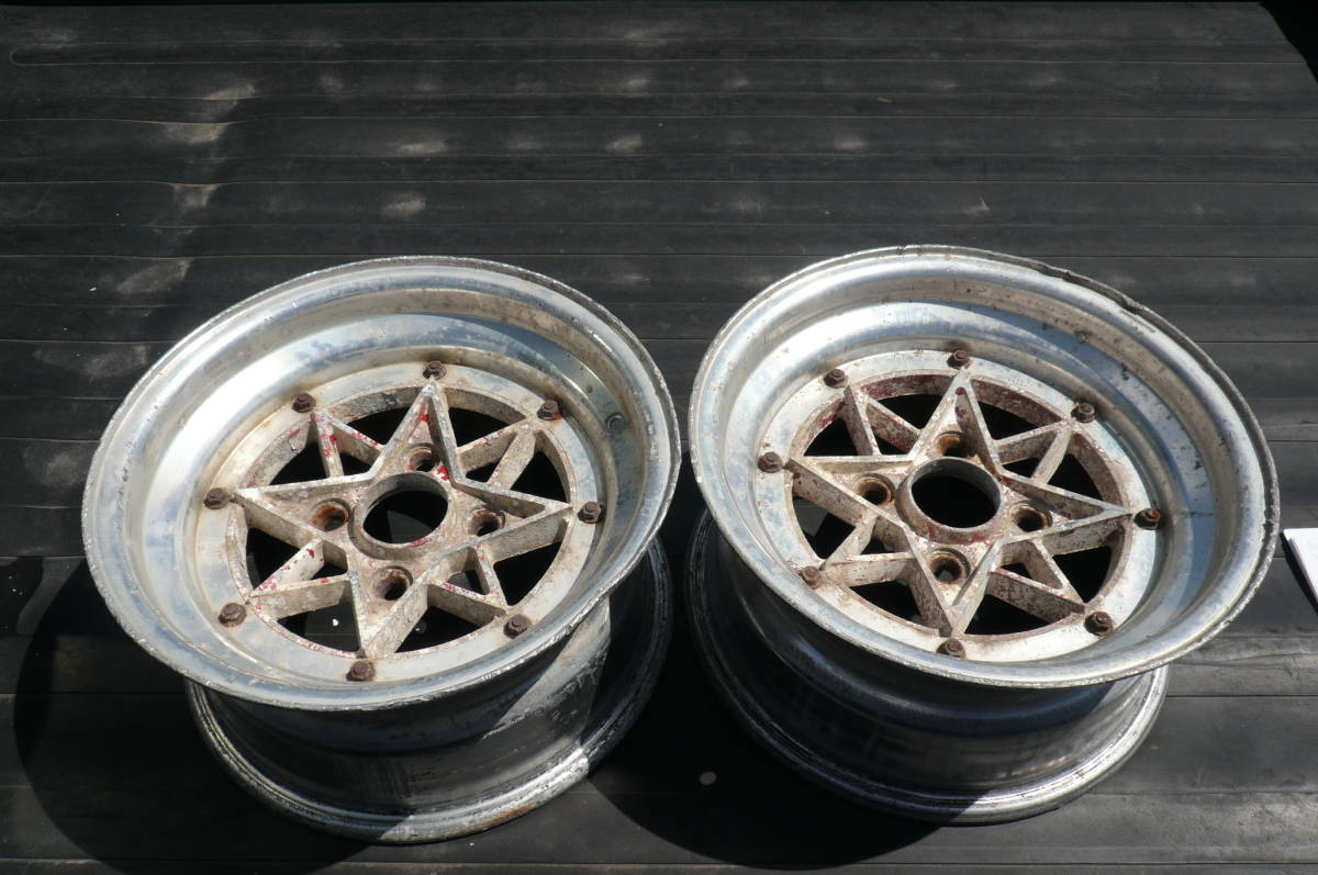 超お得！スターシャーク当時物 美品14インチ PCD114.3 旧車 ホイール