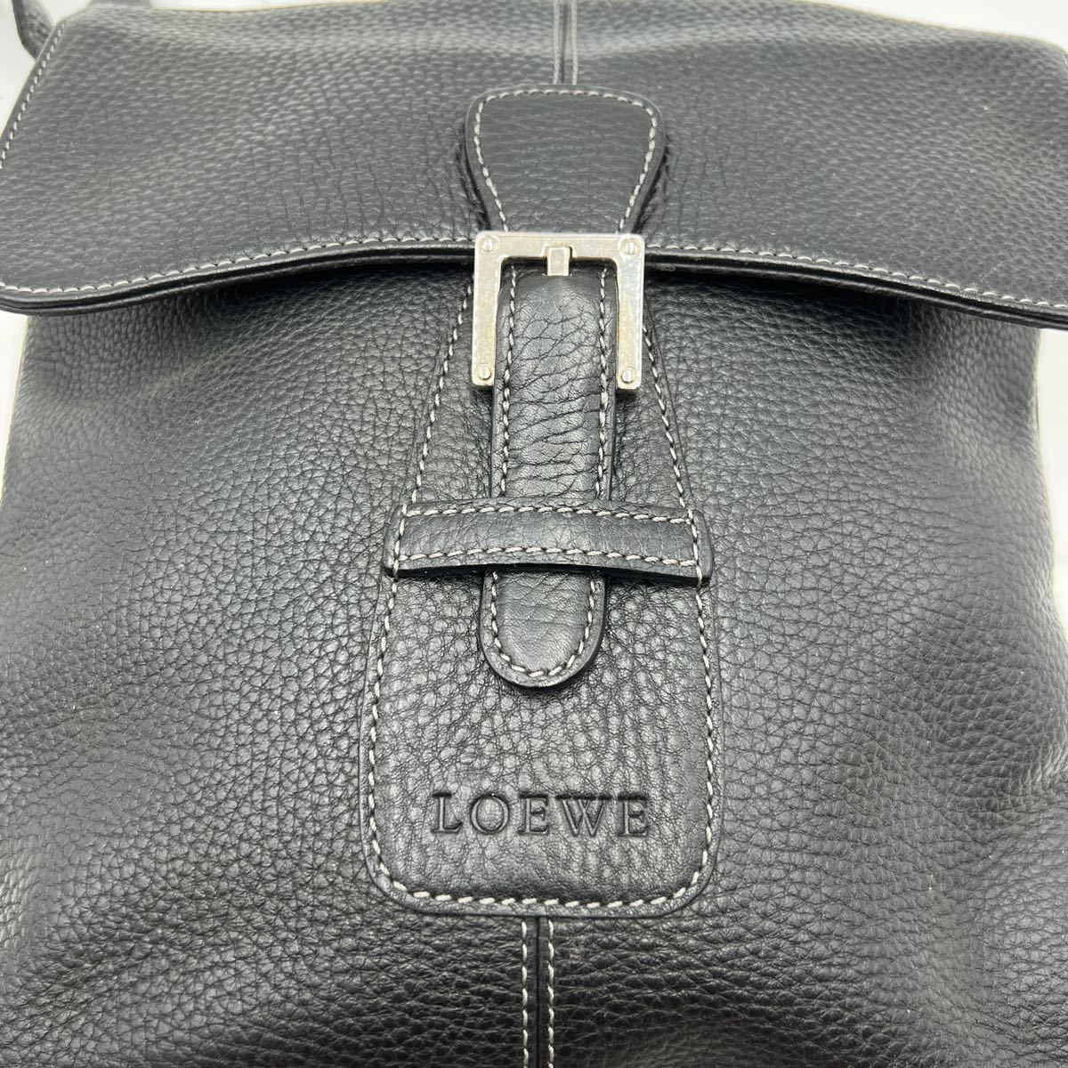未使用級/廃盤】LOEWE ロエベ ショルダーバッグ サコッシュ ヘリテージ 