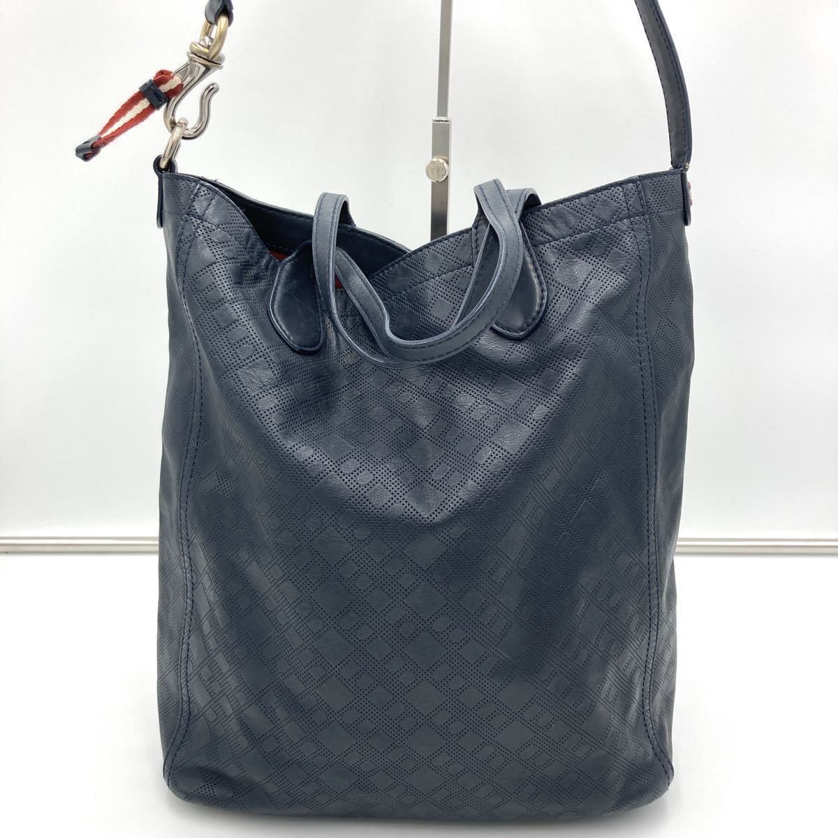 1円 BALLY バリー メンズ 2WAY トートバッグ ハンド ビジネス 