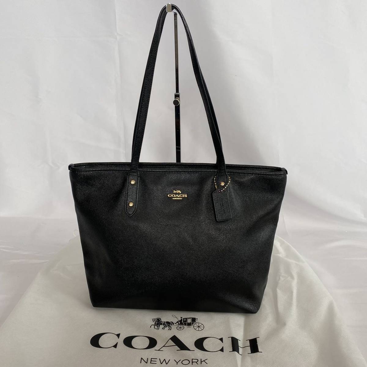 1円 コーチ【美品】COACH トートバッグ F58846 ビジネスバッグ 