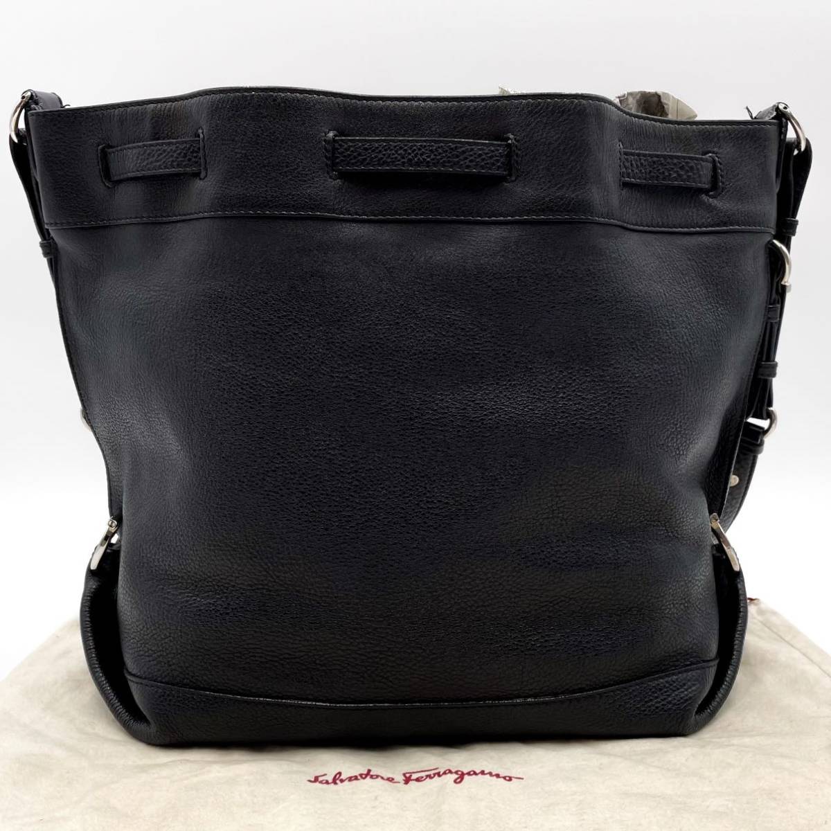 1円○未使用に近い○Salvatore Ferragamo フェラガモ メンズ 