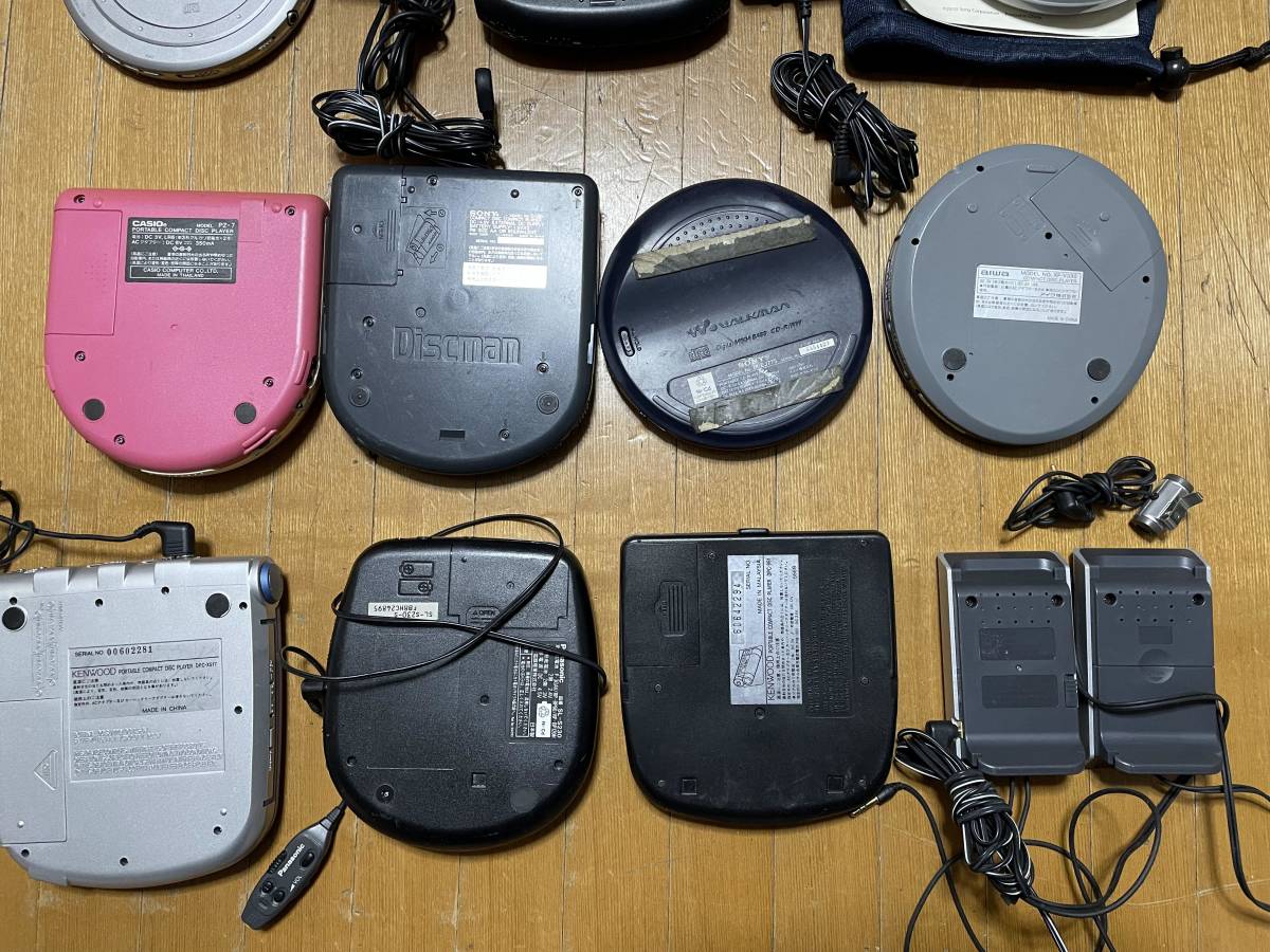 Sony Panasonic Aiwa Casio Kenwood CD WALKMAN CDプレーヤー・CD
