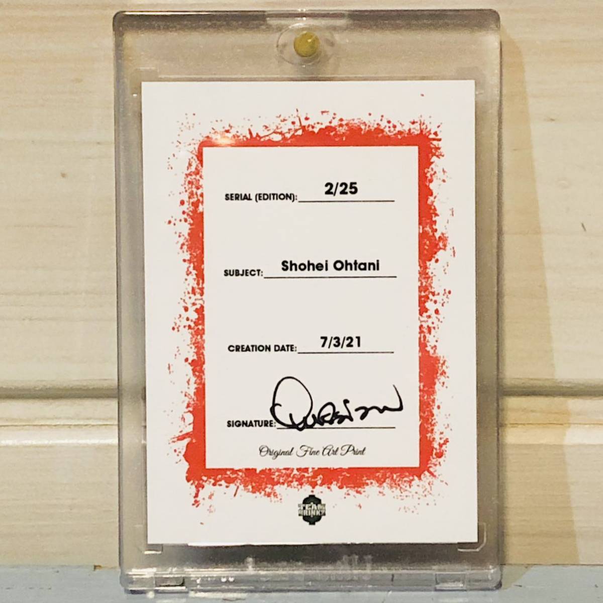 【25枚限定 シリアル】Topps 大谷 翔平 エンゼルス カード 3枚セット 25枚限定 シリアル】Topps 大谷 翔平 エンゼルス カード 3枚セット