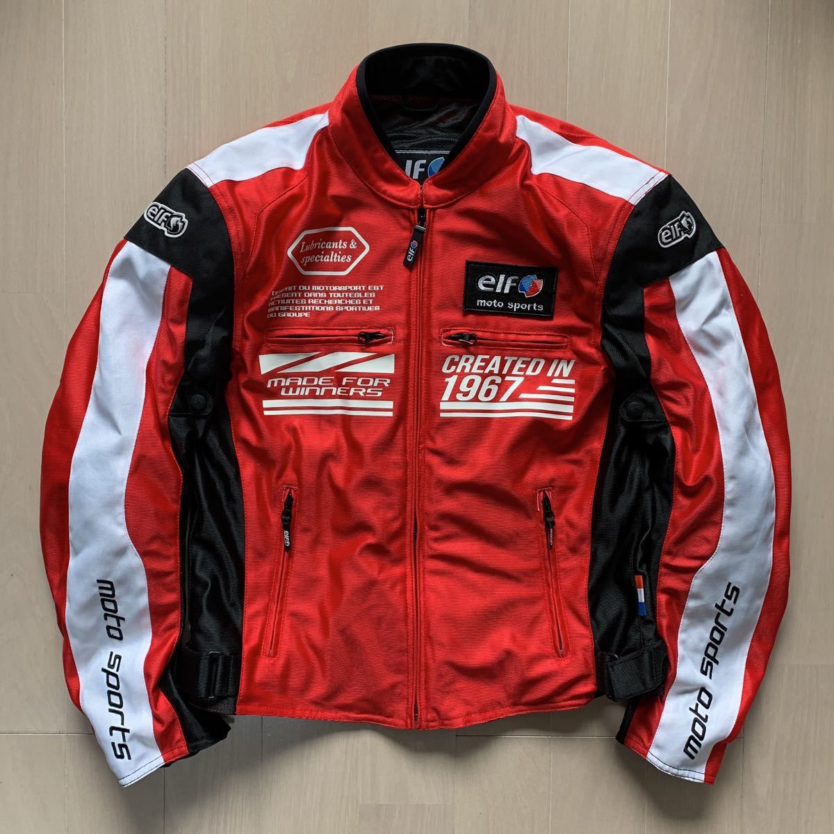 elf エルフ MOTO SPORTS ライディングジャケット バイカー LL elf