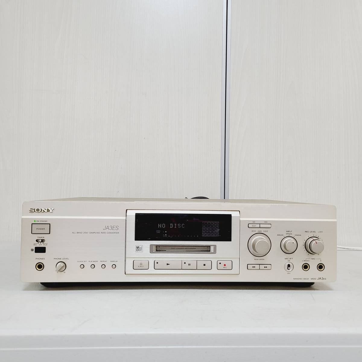 オーディオ】TEAC MD-50 MINIDISC DECK ティアック MDデッキ TEACMD