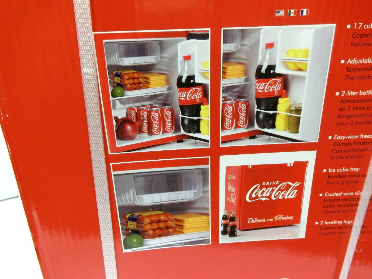冷蔵庫48L コカコーラ 赤 【公式通販】