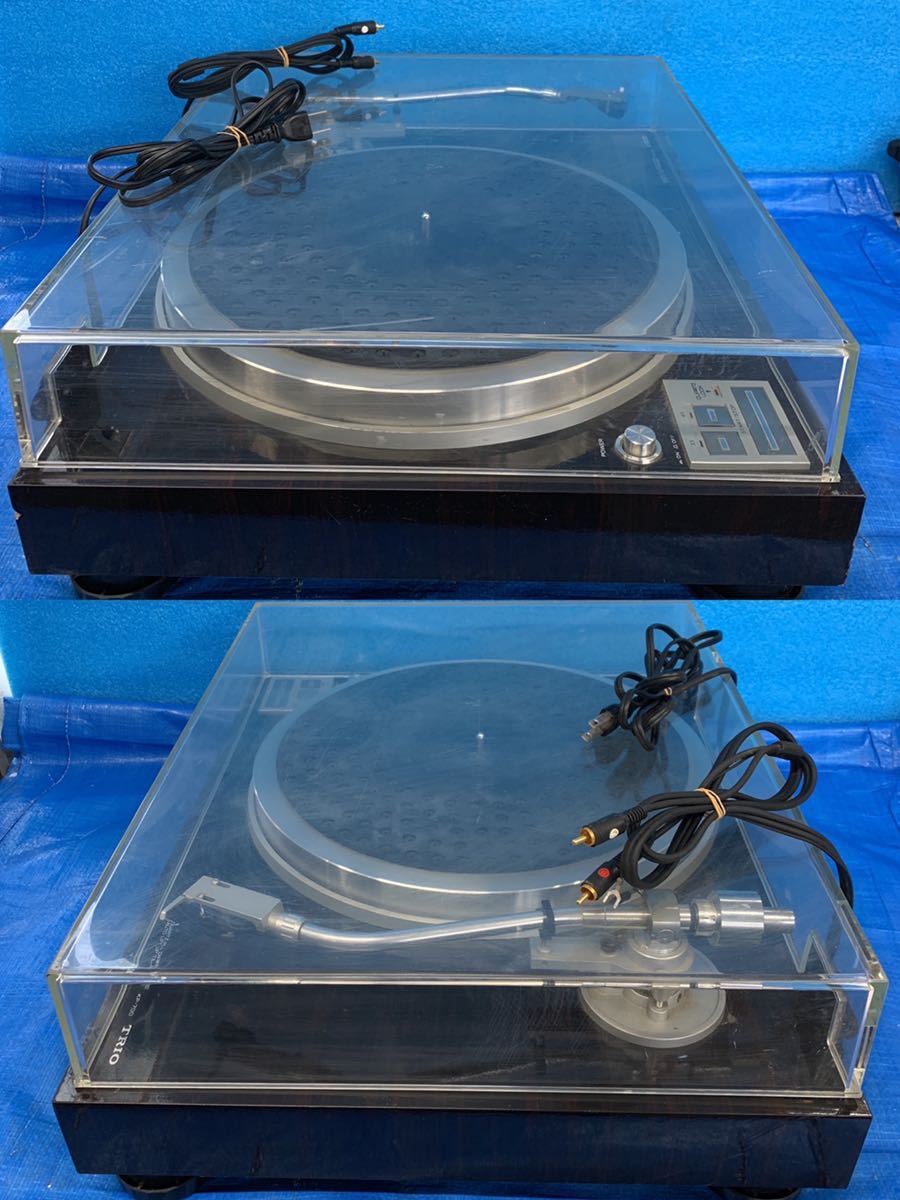 NO.03208.120.. TRIO トリオ KP-700 ターンテーブル レコードプレイヤー 通電確認 動作未確認 現状ジャンク品 TRIO KP-700 レコードプレーヤー Used NO.03208.120.. メルカリ