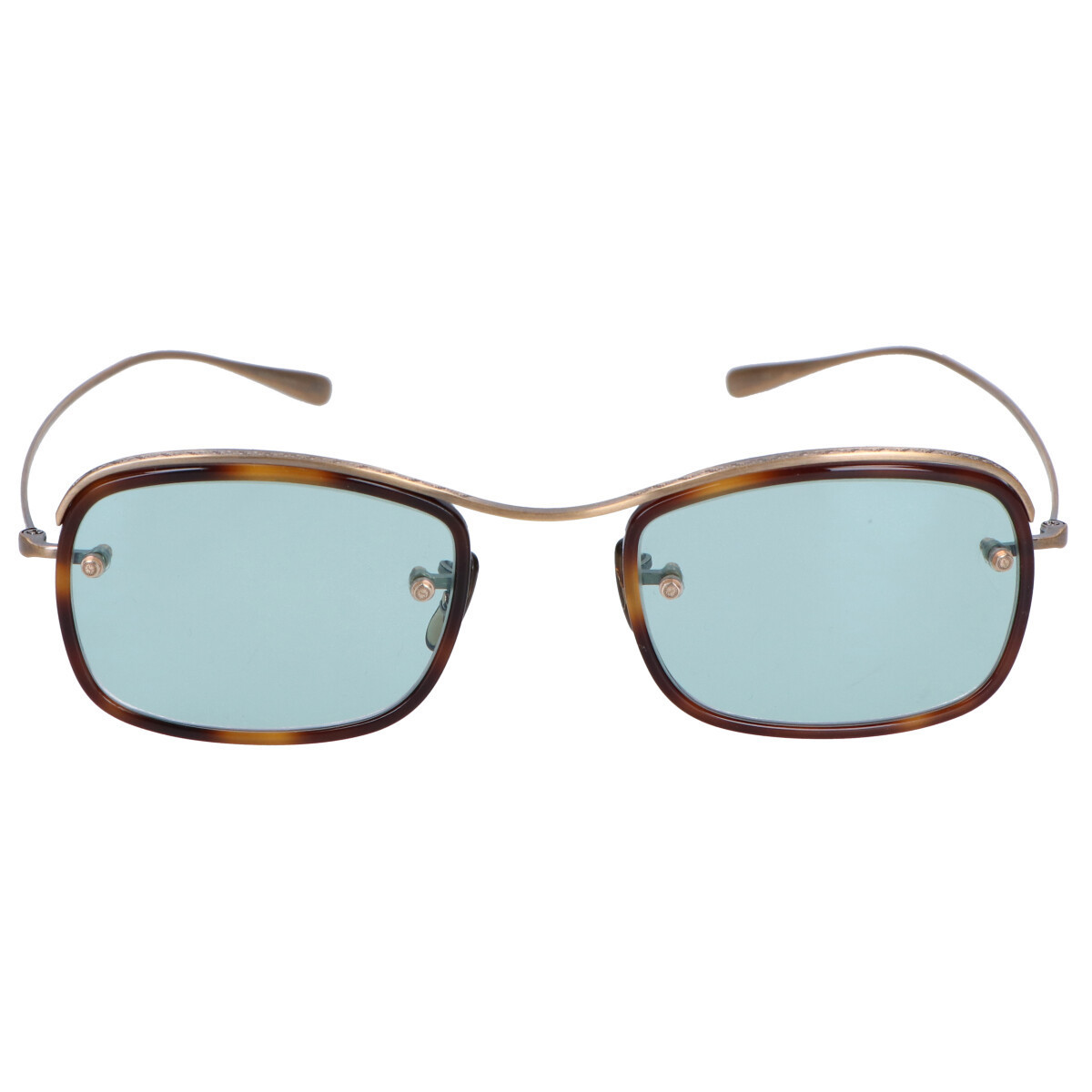 美品/1円】OLIVER PEOPLES オリバーピープルズ QUIGLY-AG カラーレンズ 