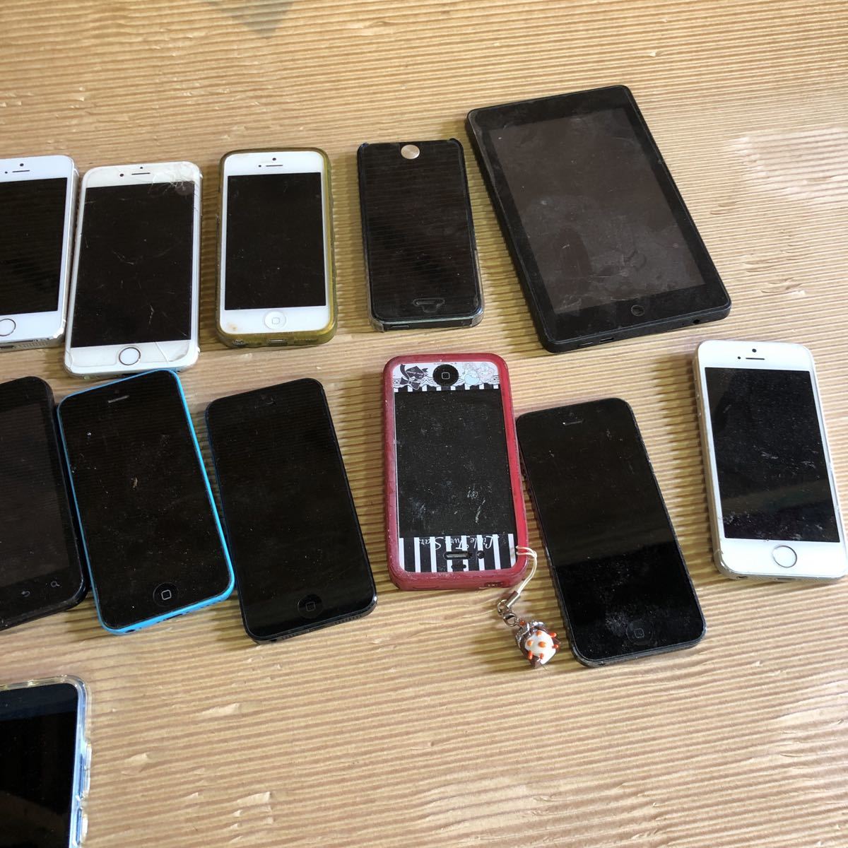 iPhone 6 スマホ 色々 大量 iPhone 0 ジャンク 画面割れ箱あり 6の 128GB版