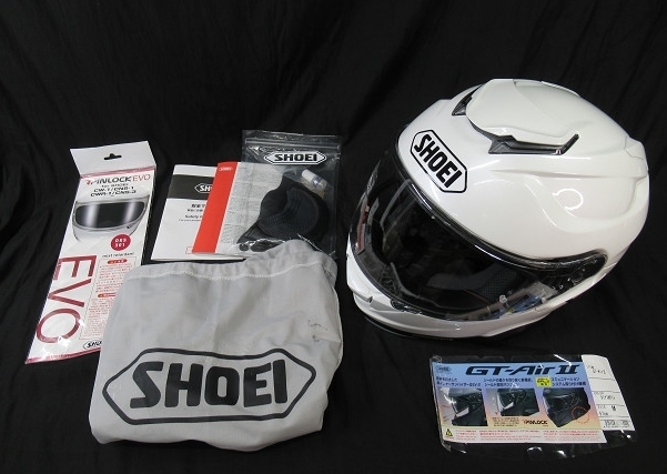 極美品 SHOEI フルフェイス ヘルメット GT-AirII M 頭囲 57～58cm 2022 
