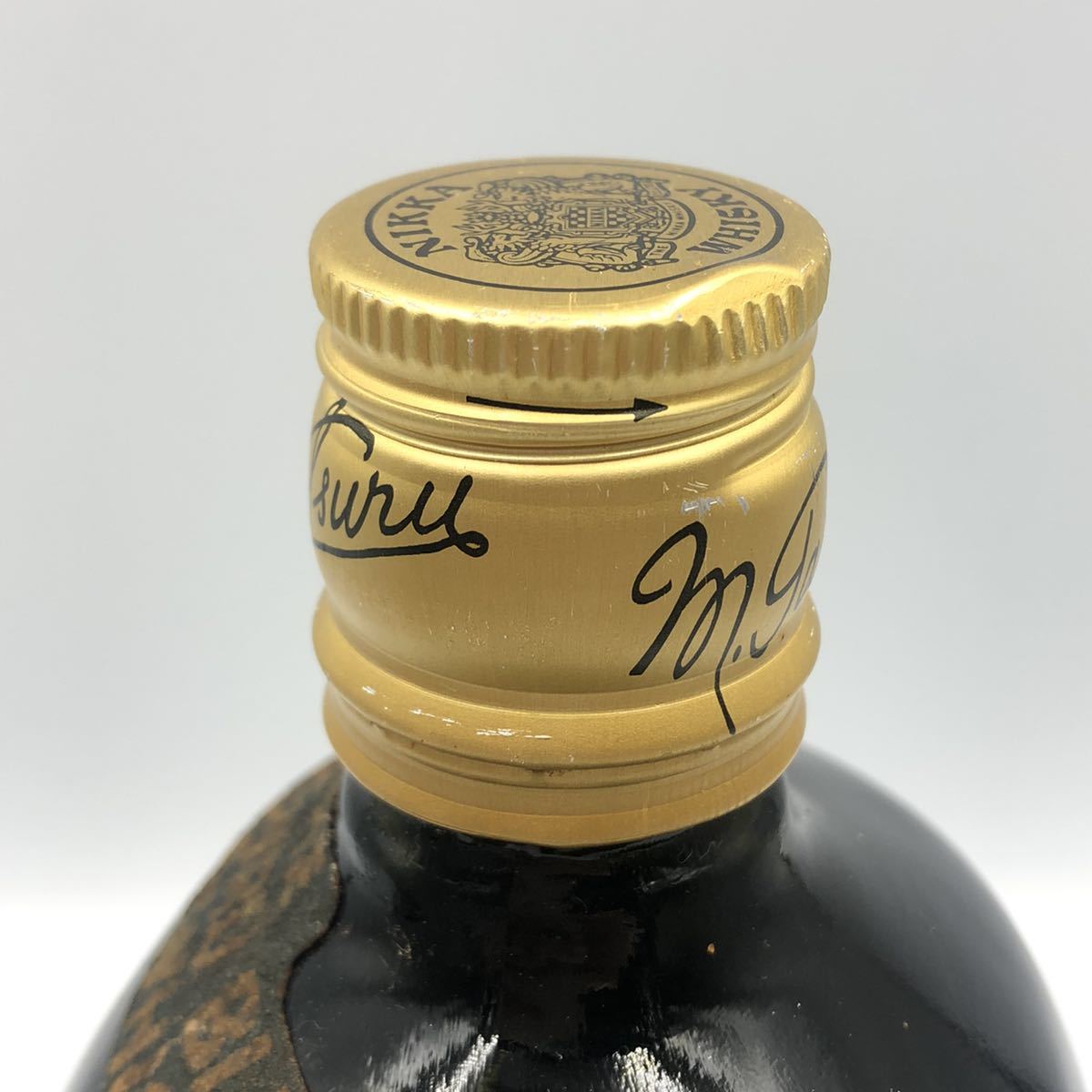 ニッカ ウィスキー G &G用ボトルキャップ、ボトルカバー 西洋 騎士