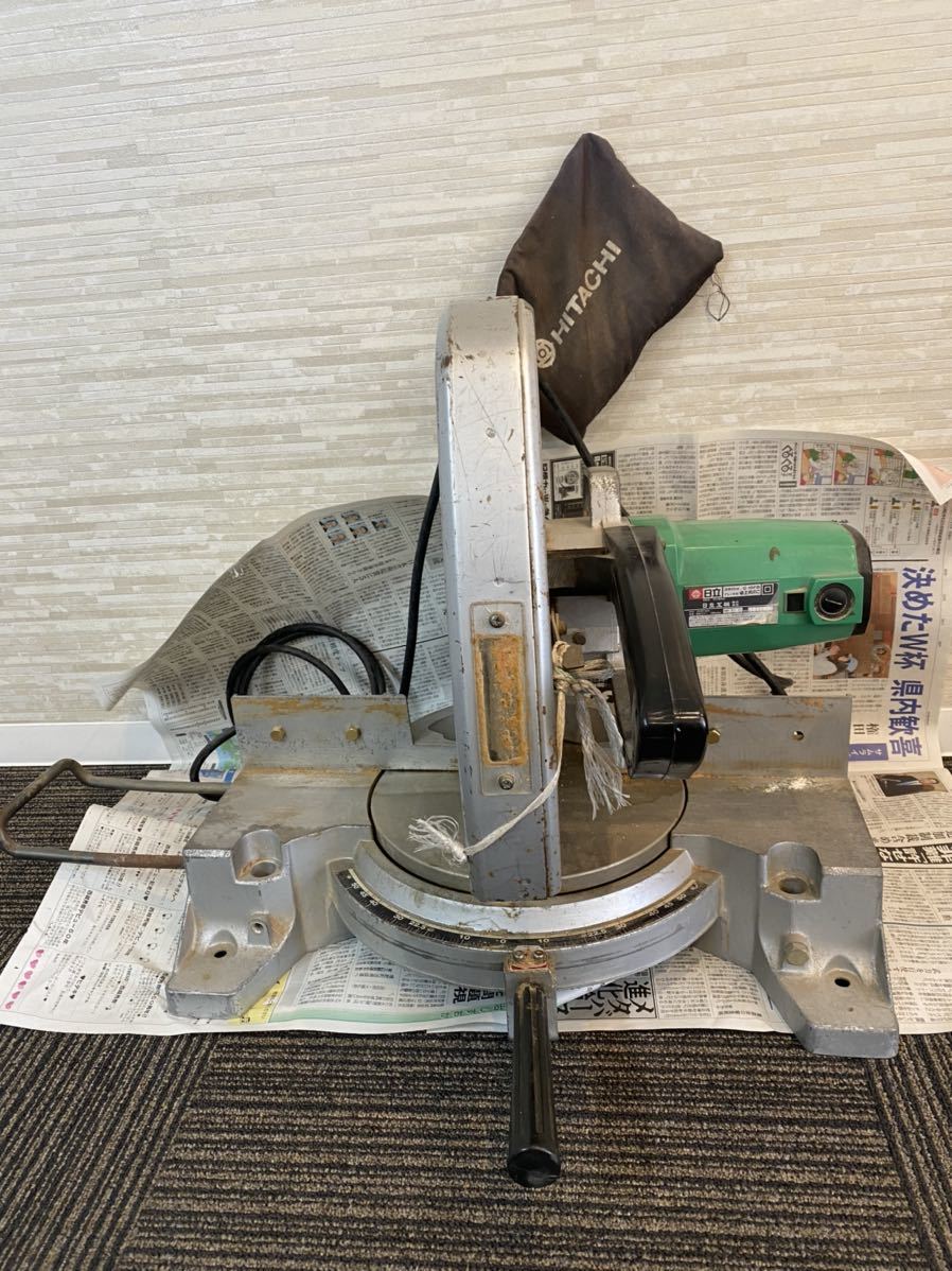 日立工機】 日立 卓上丸のこ C15F 380mm 100V スライド丸ノコ 建築