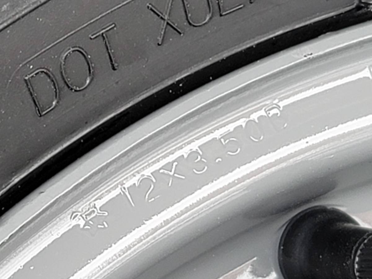 新品 VITOUR MAX POWER RWL 165/70R12 鉄チンホイール付き 4本セット 