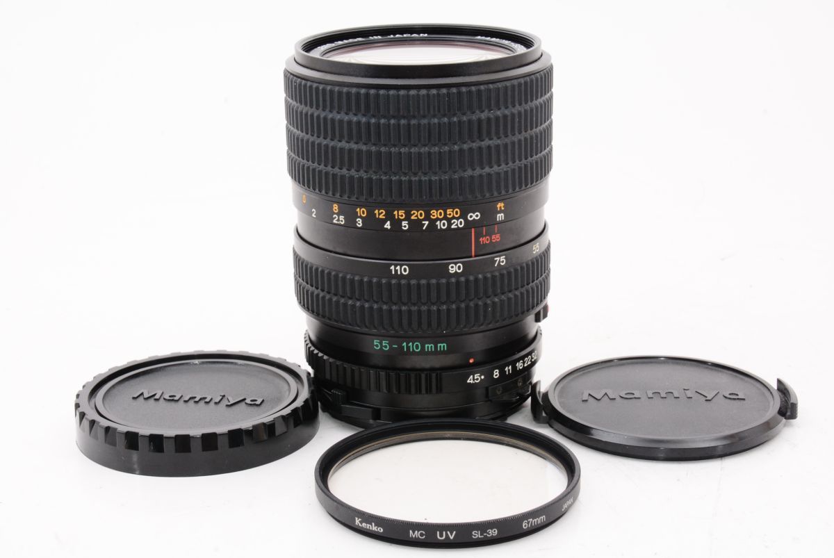 Mamiya N 55-110mm C for Lens Zoom f4.5 Mamiya-Sekor 0 Sekor MINT