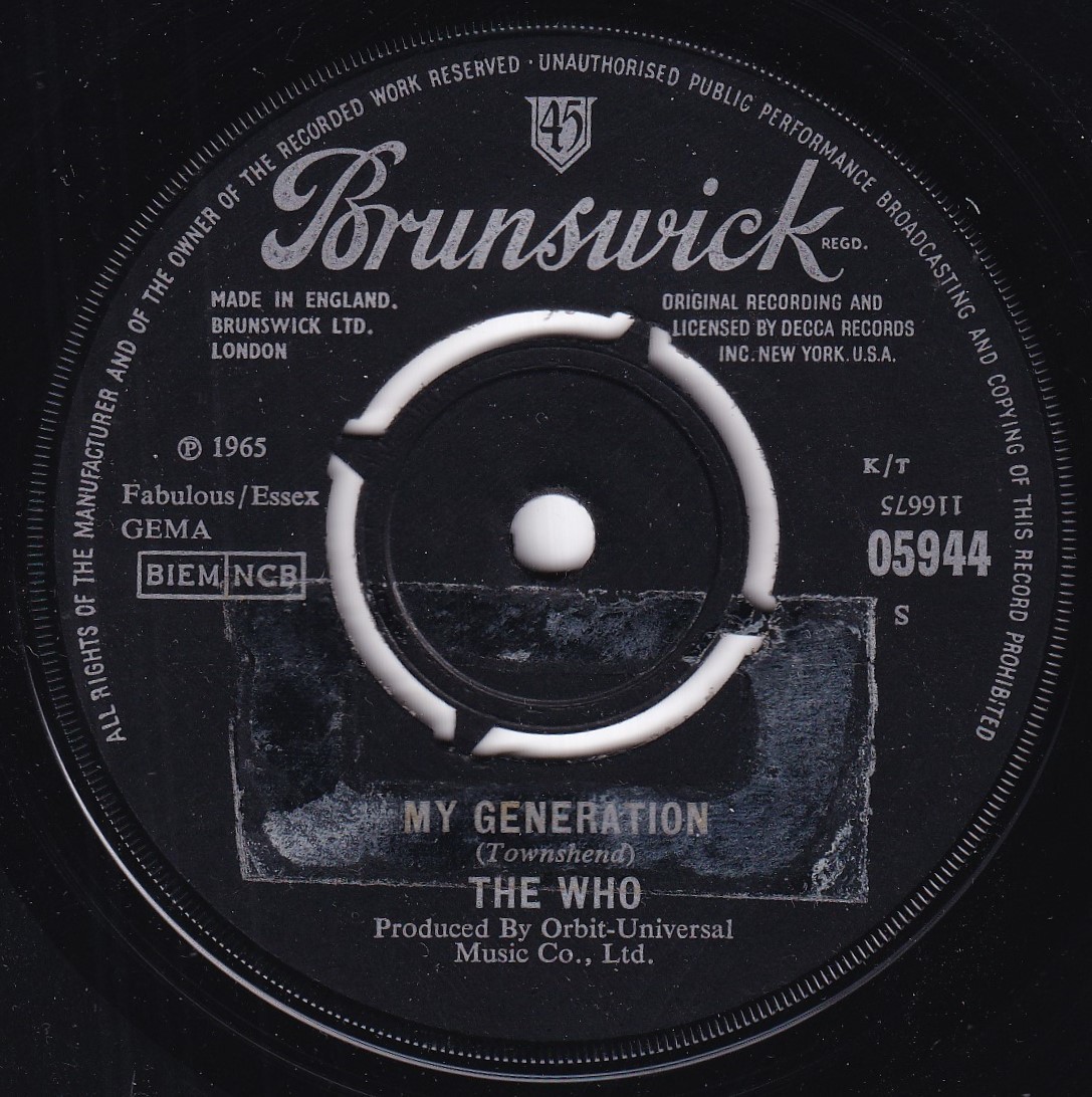 格安，品質保証 UKorg7&rdquo;s THE WHO MY GENERATION/SHOUT AND SHIMMY(Who，The)｜売買されたオークション情報、yahooの商品情報をアーカイブ公開 - オークファン W
