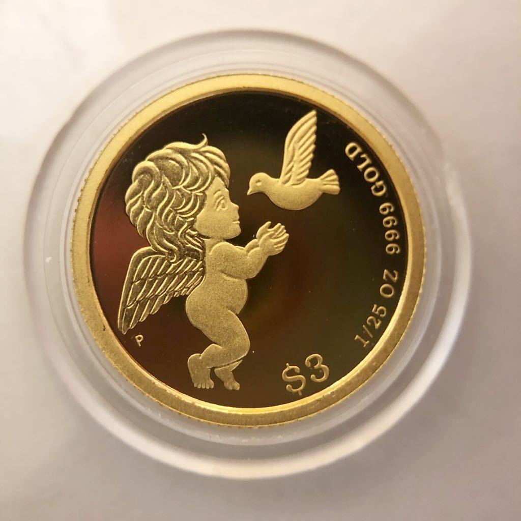 純金 コイン K24 ツバル エンジェル 金貨 天使 1 25 Oz Www Amrapalihotel Com
