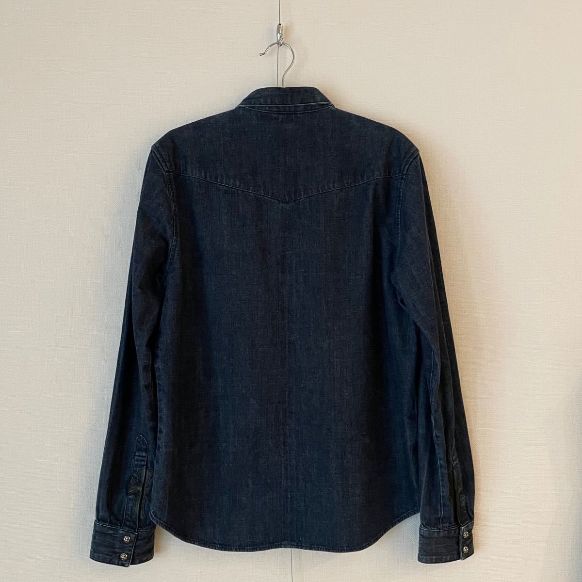 クロムハーツ【インボイス原本付】デニムシャツ 本物 正規品 DENIM 