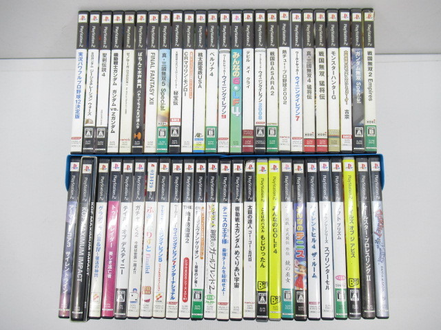 【最安値，大得価】 n17043-ty ジャンク PS2ソフト50本セット 重複あり/説明書あり 032-000100(タイトル)｜売買されたオークション情報、yahooの商品情報をアーカイブ公開 - オークファン タイトル