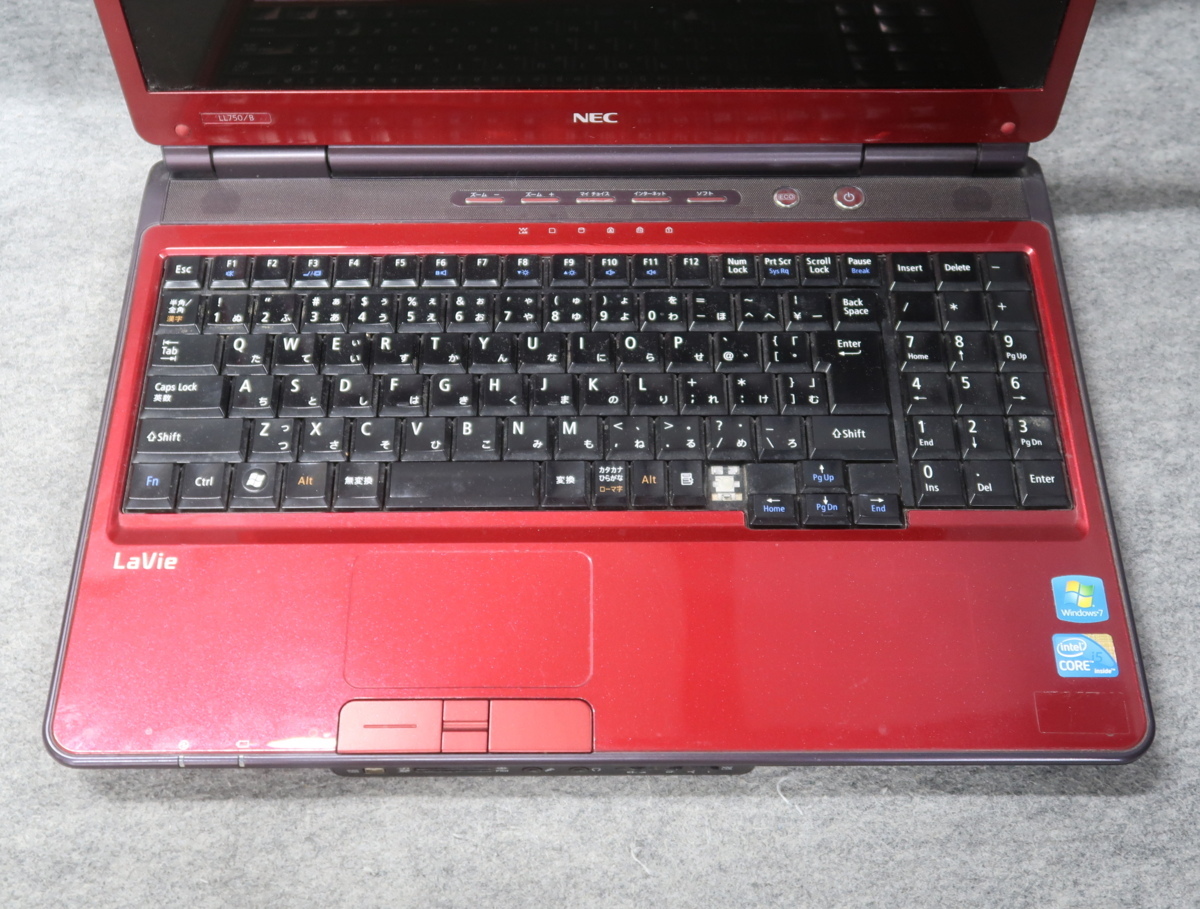 NEC LL750&frasl;B LaVie Core i5 450M Lavie 4GB 2.40GHz 2.4GHz PC-LL750BS3EB &amp;amp; Used]SSD512GB memory 8GB Office