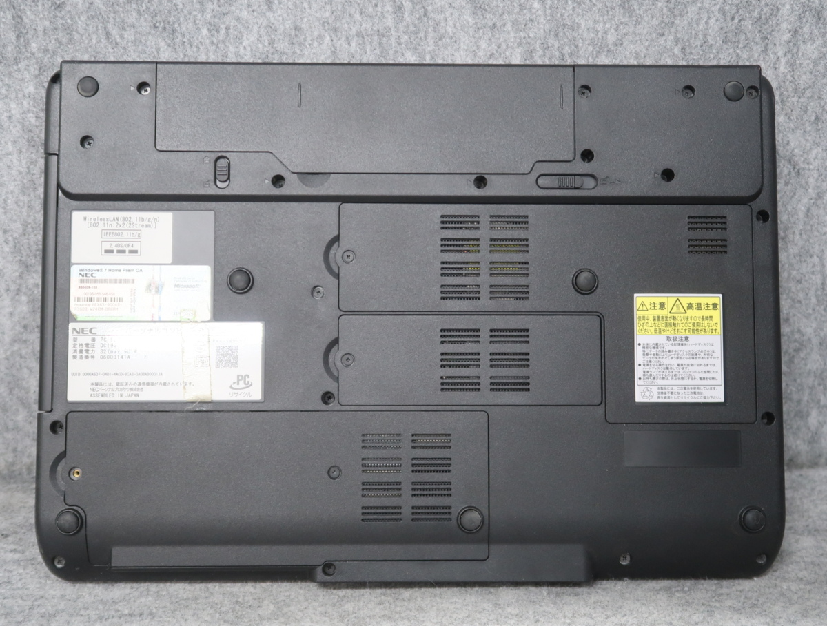 NEC LL750&frasl;B LaVie Core i5 450M Lavie 4GB 2.40GHz 2.4GHz PC-LL750BS3EB &amp;amp; Used]SSD512GB memory 8GB Office