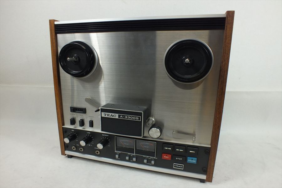 TEAC オープンリールデッキ ティアック A-3300S テープデッキ 製造元
