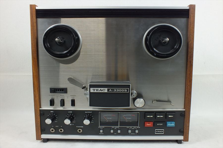 TEAC オープンリールデッキ ティアック A-3300S テープデッキ 製造元