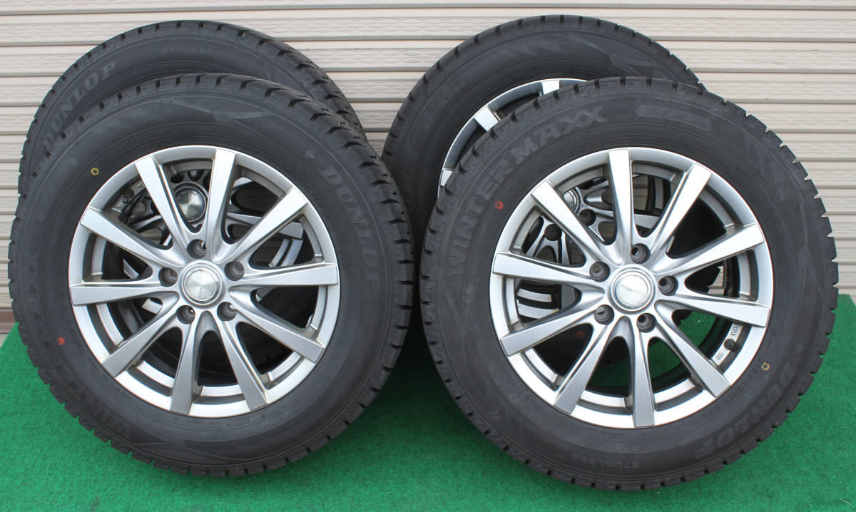 【100%新品，安い】 16インチ スタッドレスタイヤ+社外アルミホイール 4本セット ウインターマックス WM02 215/60R16 2021年製 PCD114.3 5孔 バリ山(スタッドレスタイヤ)｜売買されたオークション情報、yahooの商品情報を 5穴