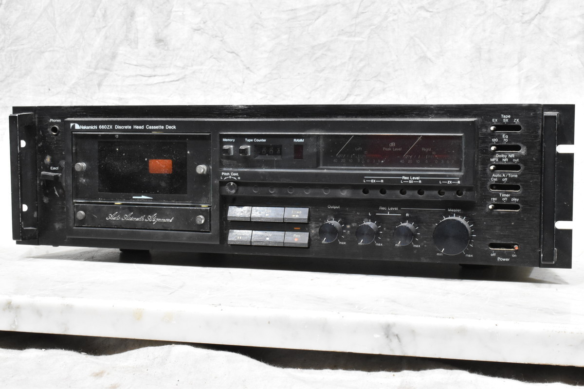 Nakamichi ナカミチ カセットデッキ 660ZX【ジャンク品】 660ZX