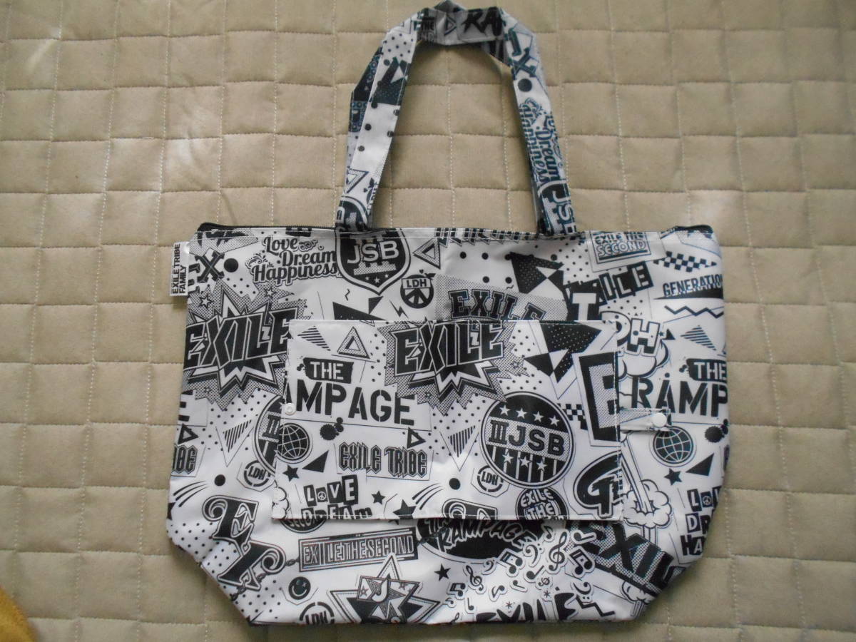 Exile Tribe Ex Family ファンクラブ継続特典トラベルバッグ Exファミリーエコバッグトートバッグ三代目jsb Gener Amood Com