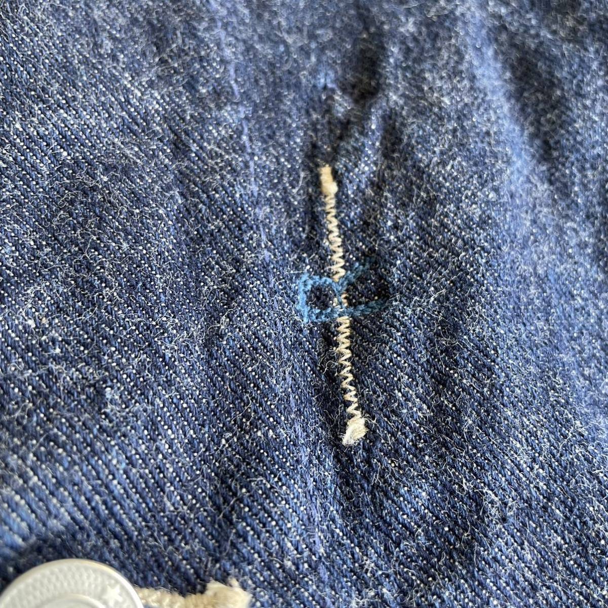 45R: フォーティファイブアール》デニム カバーオール風 ジャケット 2